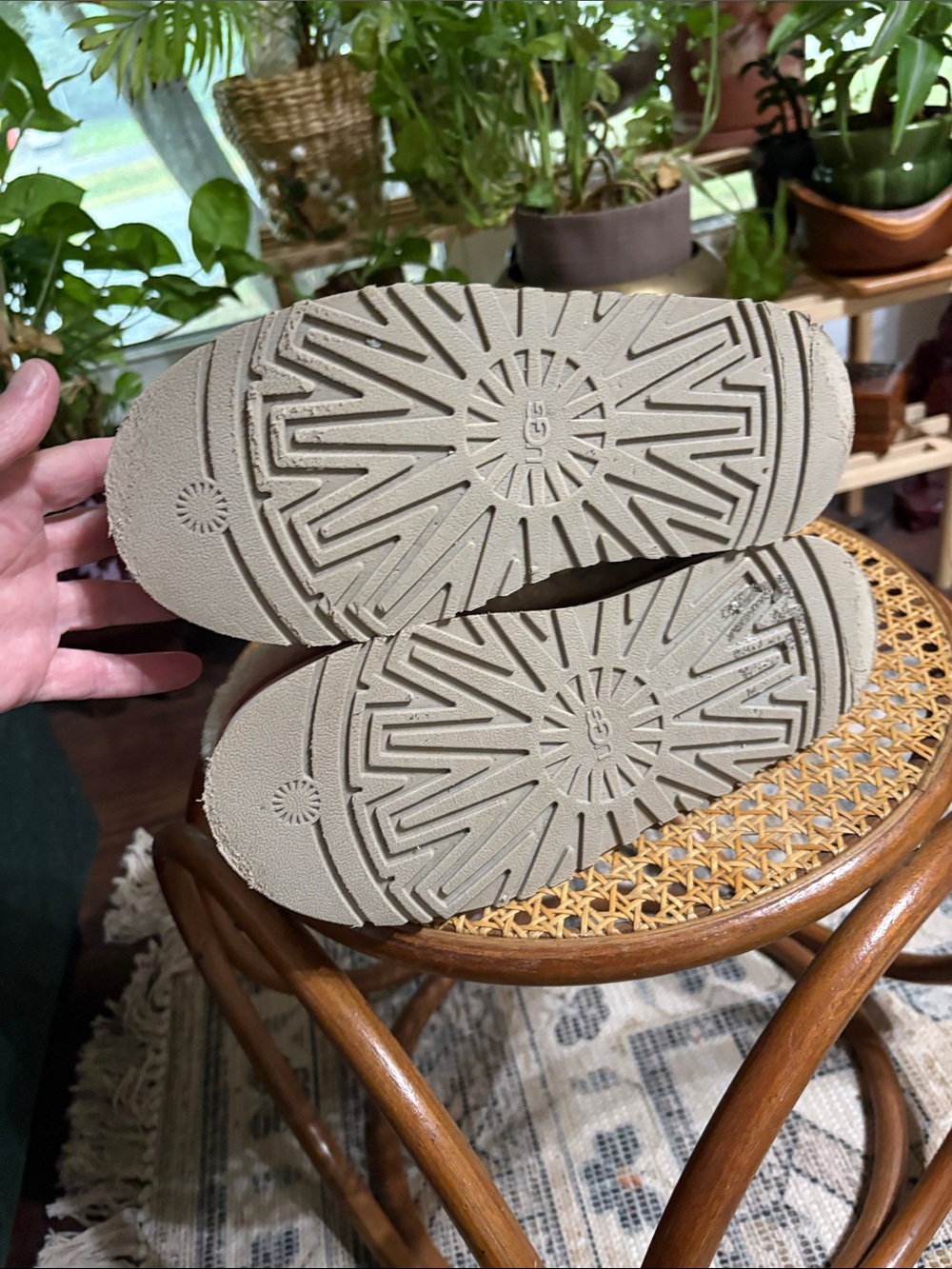 Ugg Tazz Heritage braid platform slippers. Size 6 - Picture 6 of 11